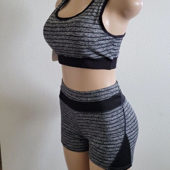 BRAND NEW BIKER SHORTS AND SPORTS BRA SETS - Picture 11 of 13
